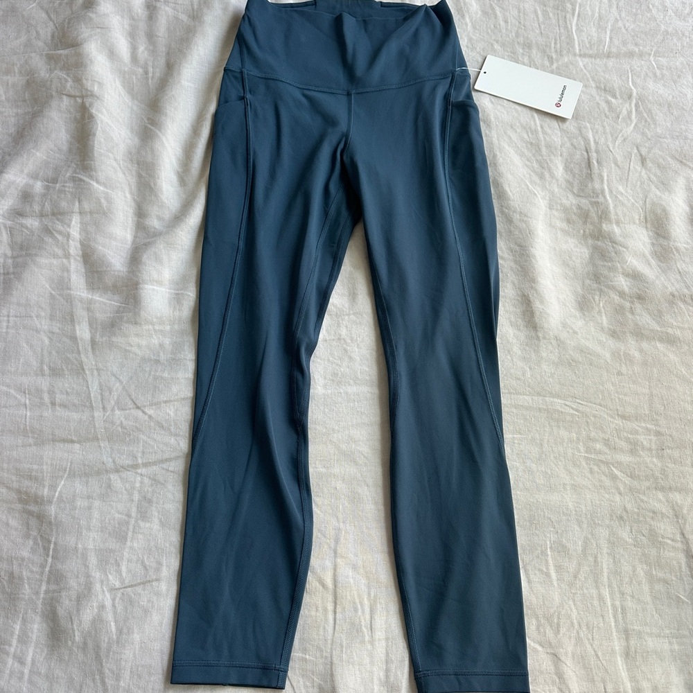 NWT Lululemon Align HR blue leggings